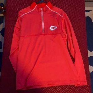 Chiefs Long sleeve 1/4 zip